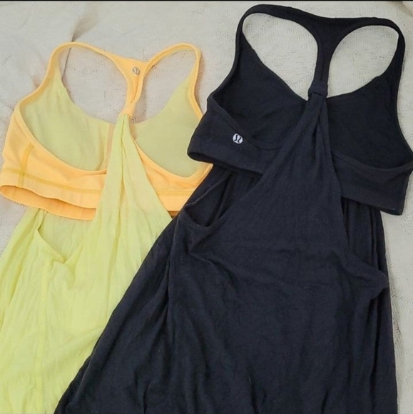 lululemon athletica Tops - Bundle of 2 lululemon Practice Freely tanks